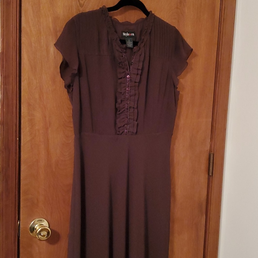 14 Style & Co ankle length dress